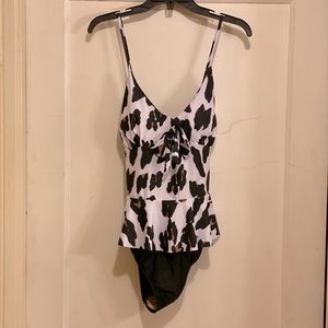 White Leopard Swimsuit